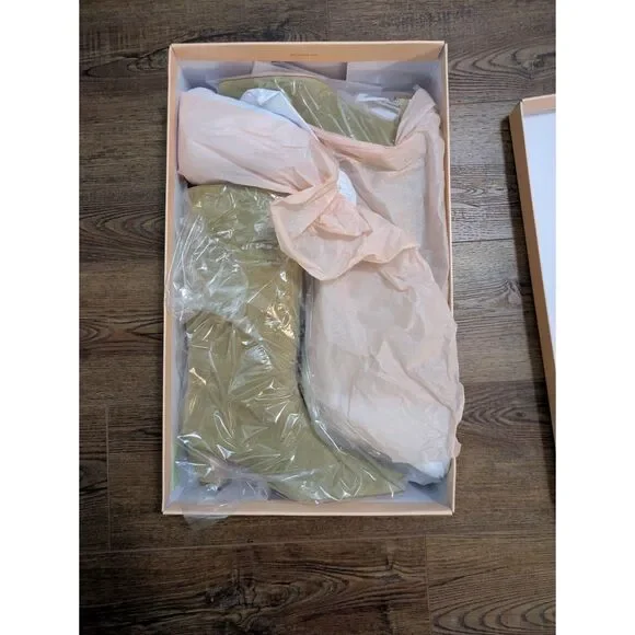 Loeffler Randall Womens Cleo Brown Suede Mid−Calf Boot Brown Amber Size 8 - Picture 6 of 10